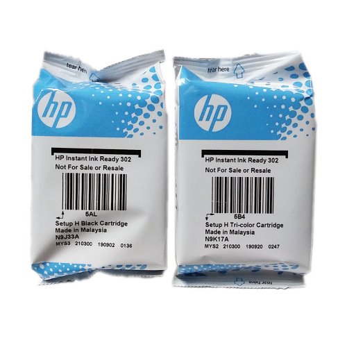 HP302 정품 번들 잉크 HP3833 N9J33A N9K17A