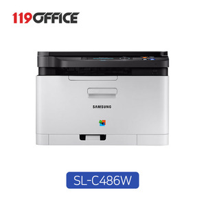 삼성 컬러 레이저 복합기 SL-C486W (인쇄+복사+스캔)